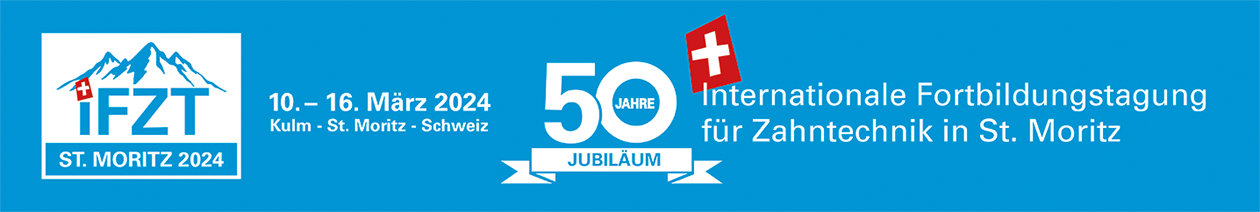 50. Internationale Fortbildungstagung für Zahntechnik in St. Moritz vom 10.03. bis 16.03.2024